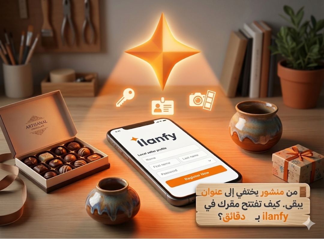 🚪 من منشور يختفي إلى عنوان يبقى.. كيف تفتتح مقرك في ilanfy بـ دقائق؟